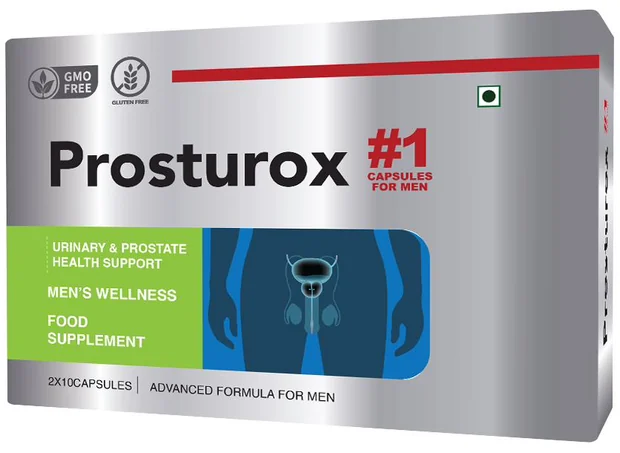 Boîte de Prosturox, 2 plaquettes de 10 gélules